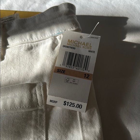 Michael Kors Cream Bootcut Jeans - Picture 11 of 11